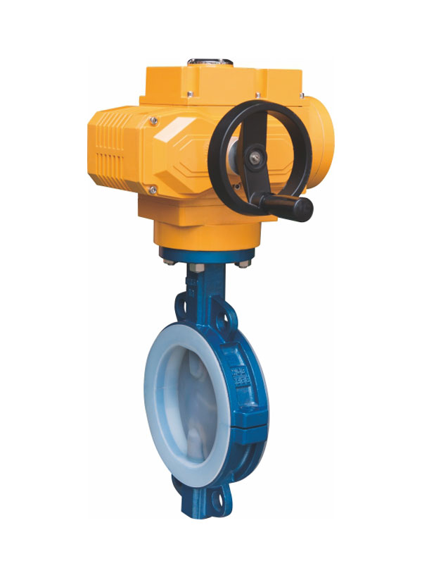 Electric PTFE-Lined Butterfly Valve