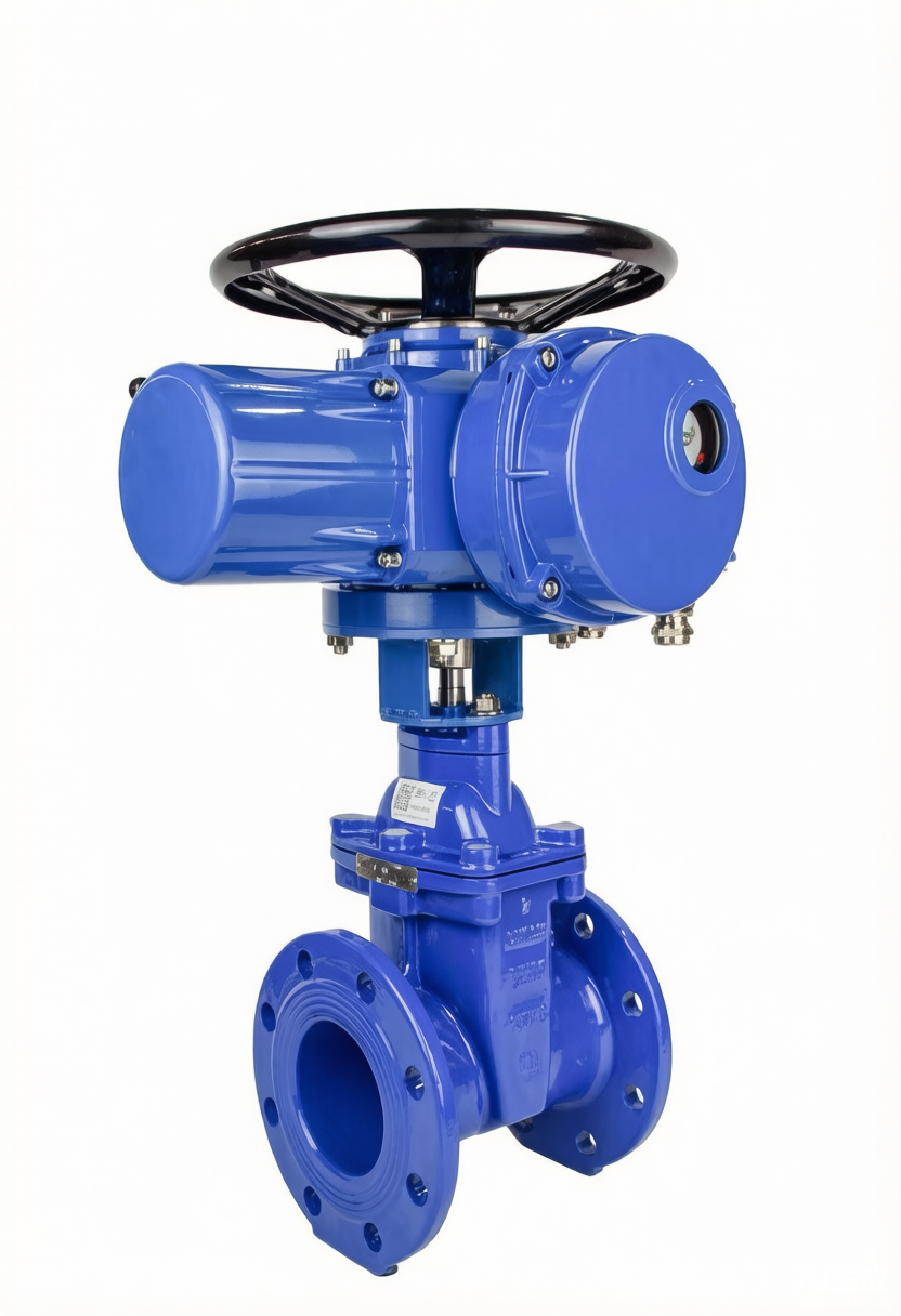 Electric Soft-Sealed Gate Valve for Water Systems