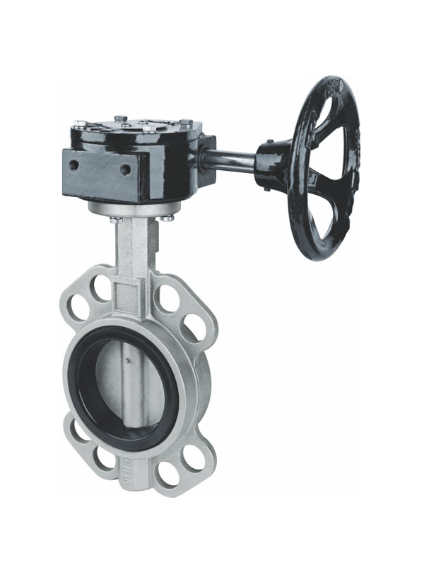 Stainless Steel Worm-Gear Butterfly Valve
